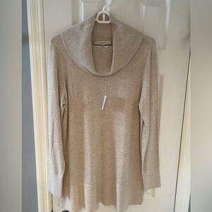 NWT LOFT cowl neck sweater size L